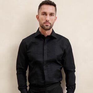 Slim Tuxedo Shirt - Banana Republic